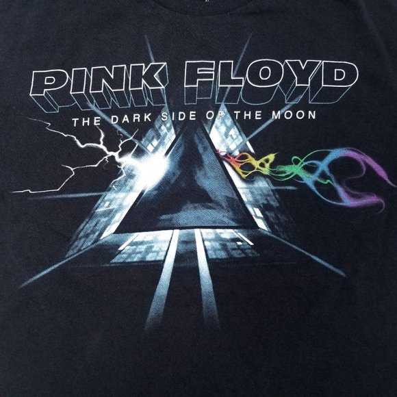 Liquid Blue Pink Floyd Dark Side of Moon TShirt XL - Picture 3 of 5
